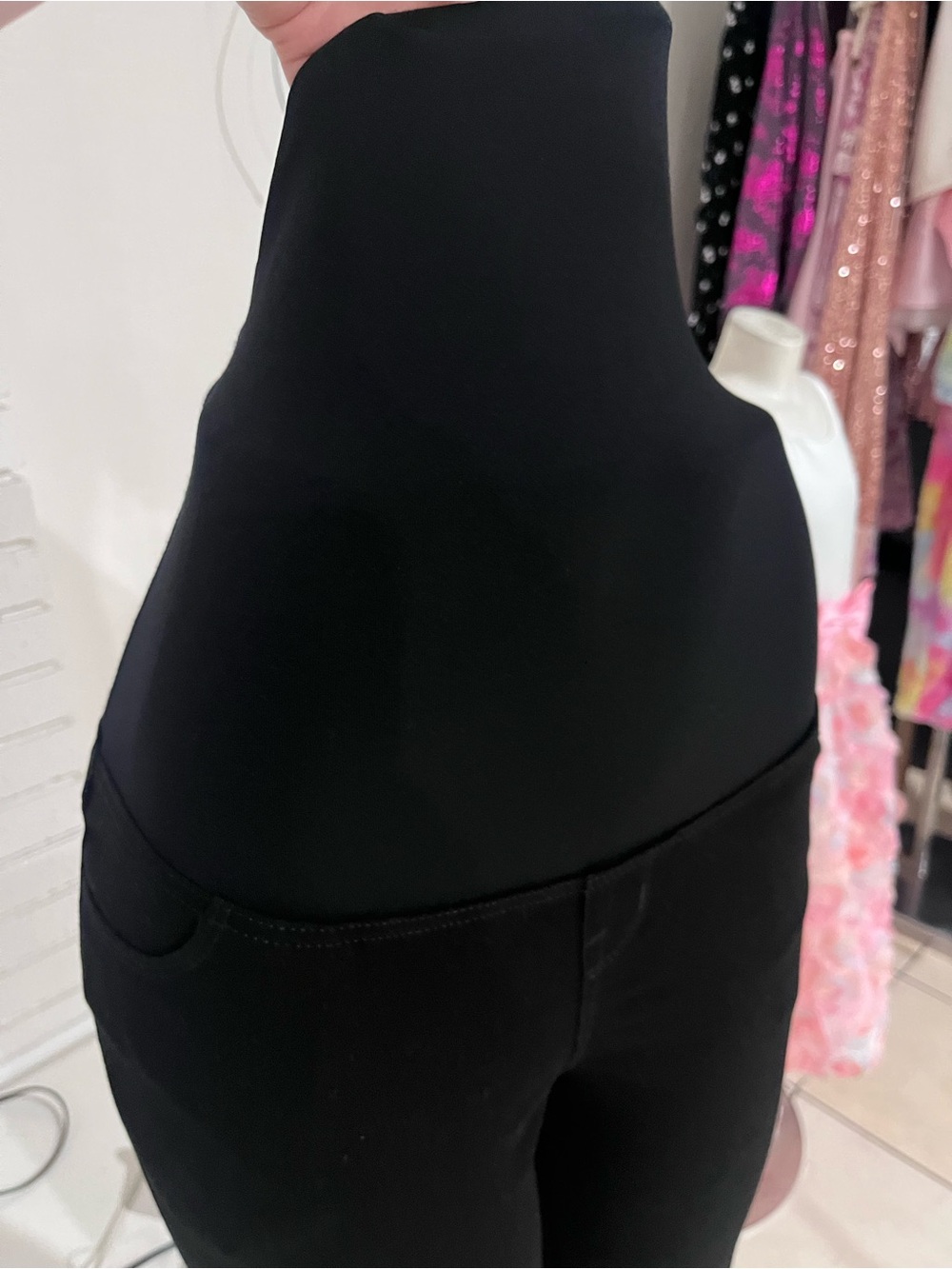Motherhood Maternity Black High-Waist Maternity Leggings